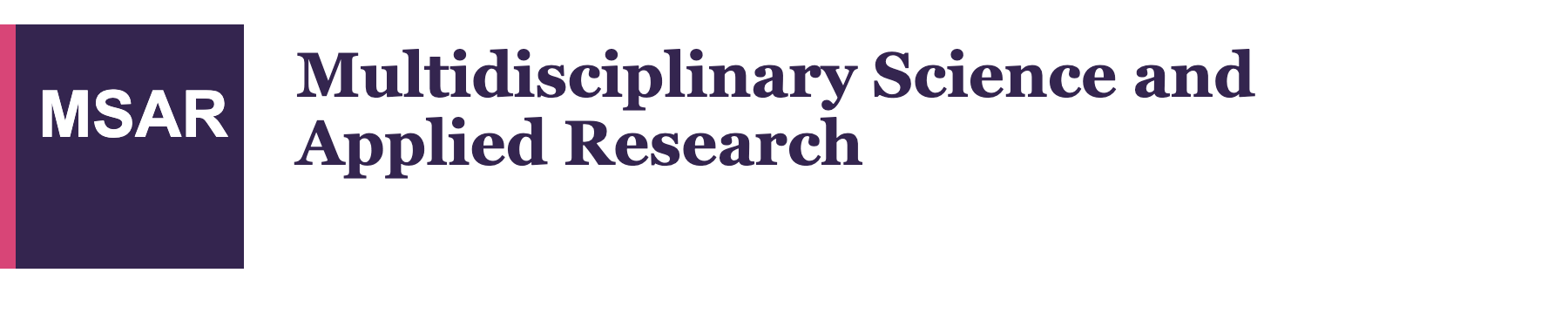 Multidisciplinary Science and Applied Research logo